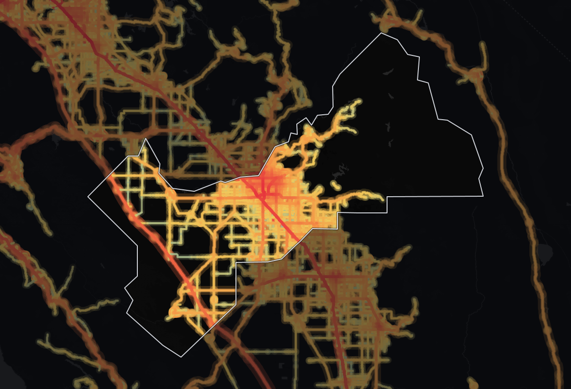 traffic map