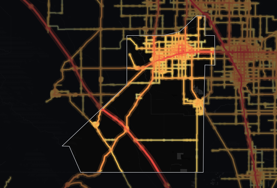 traffic map