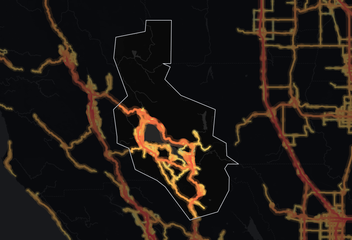 traffic map
