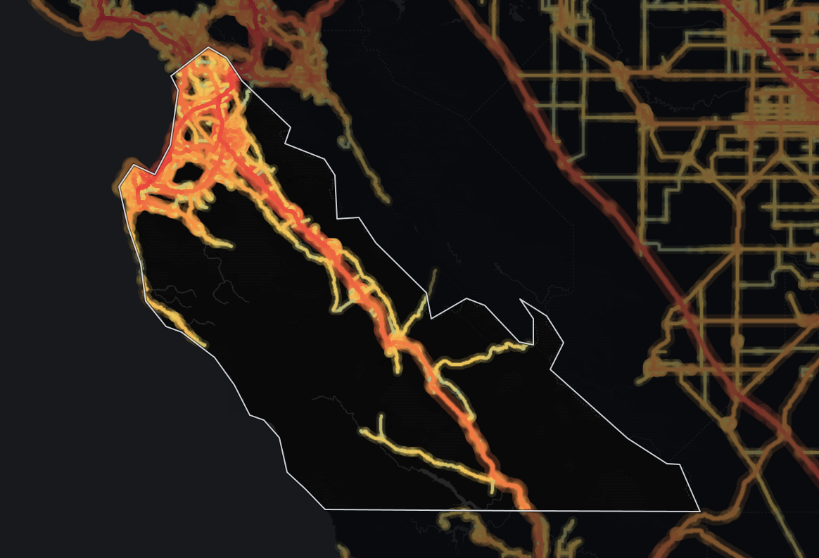 traffic map