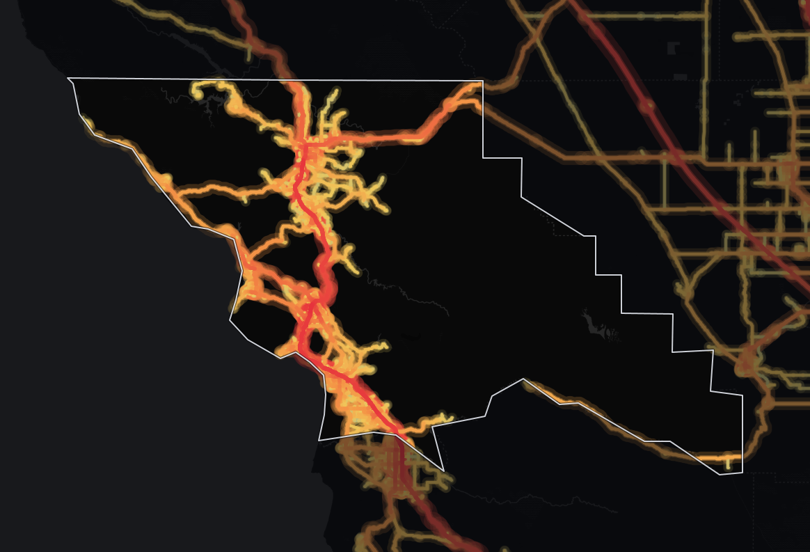 traffic map