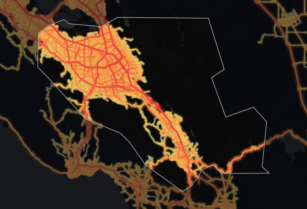 traffic map