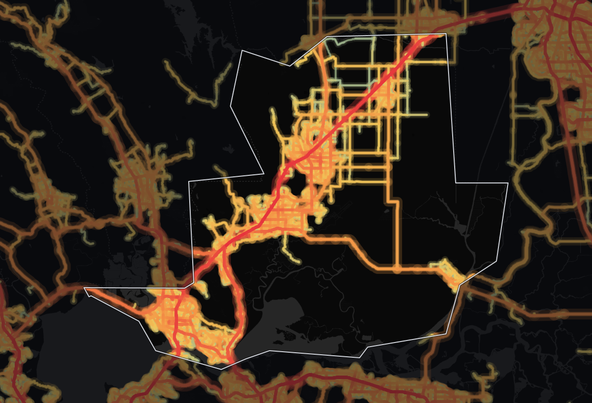 traffic map