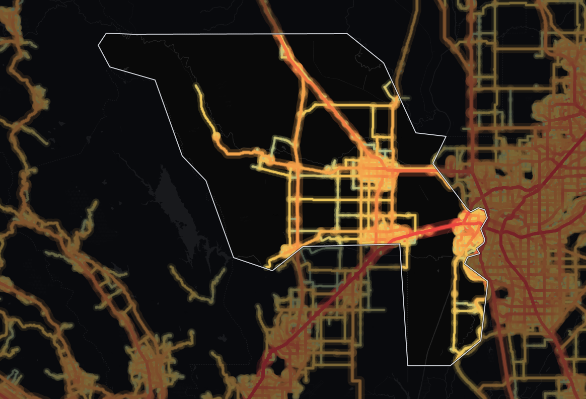 traffic map