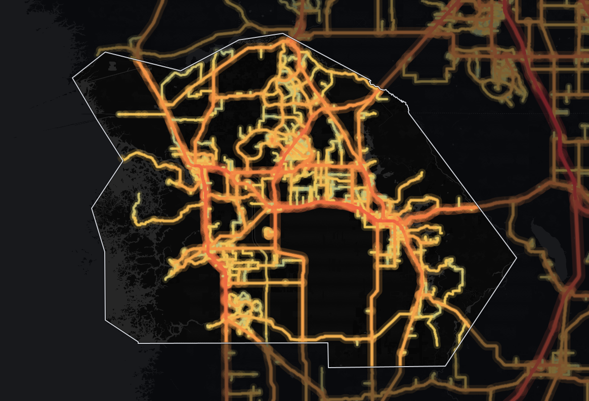traffic map