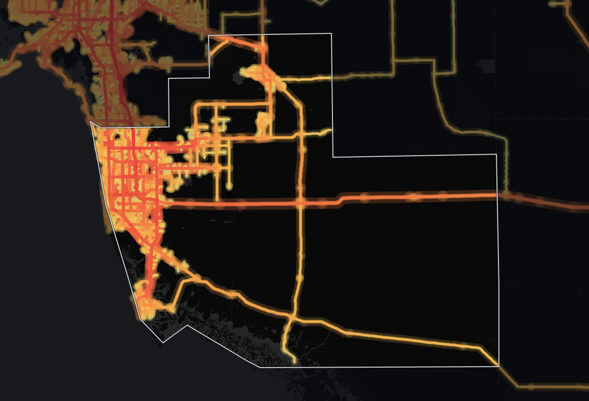 traffic map