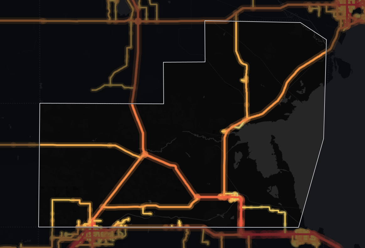 traffic map