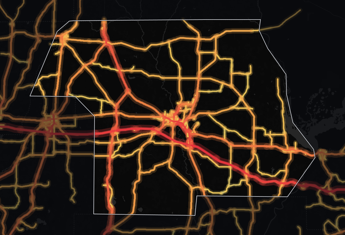 traffic map