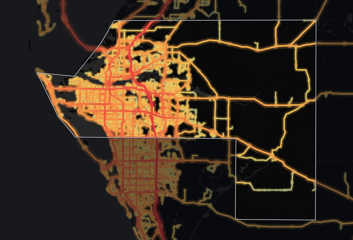 traffic map