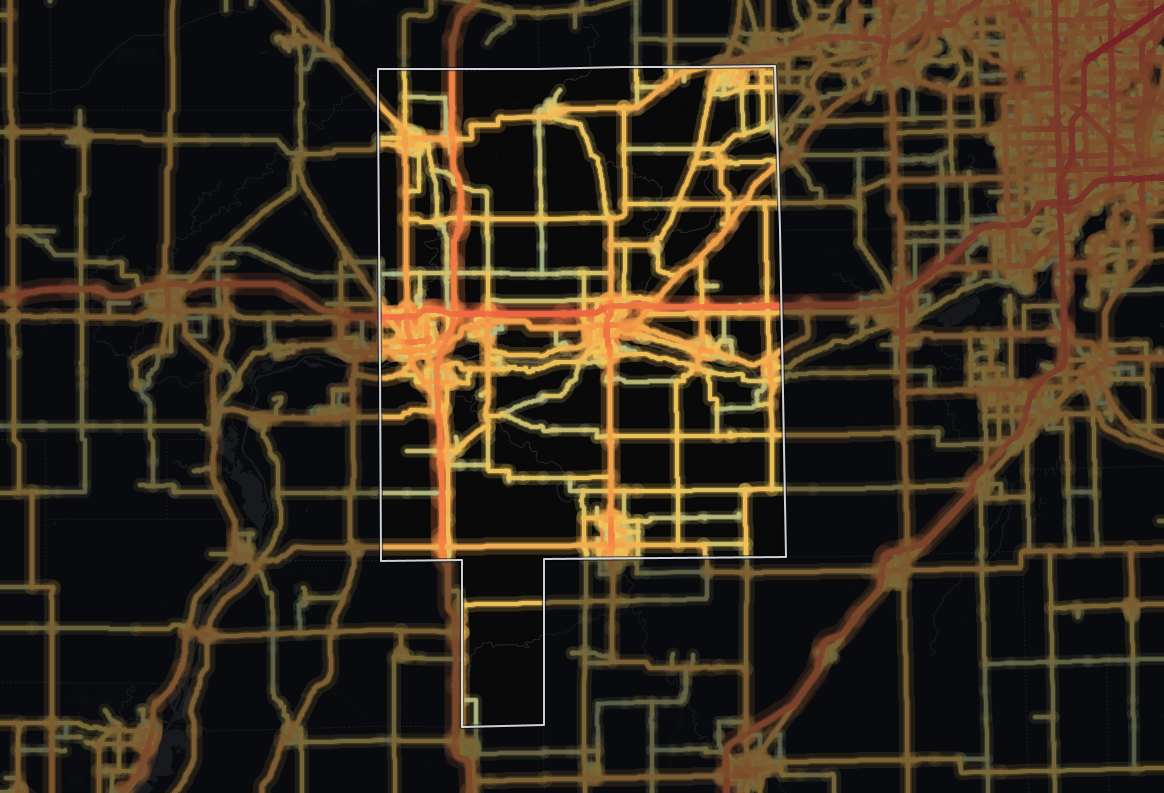 traffic map