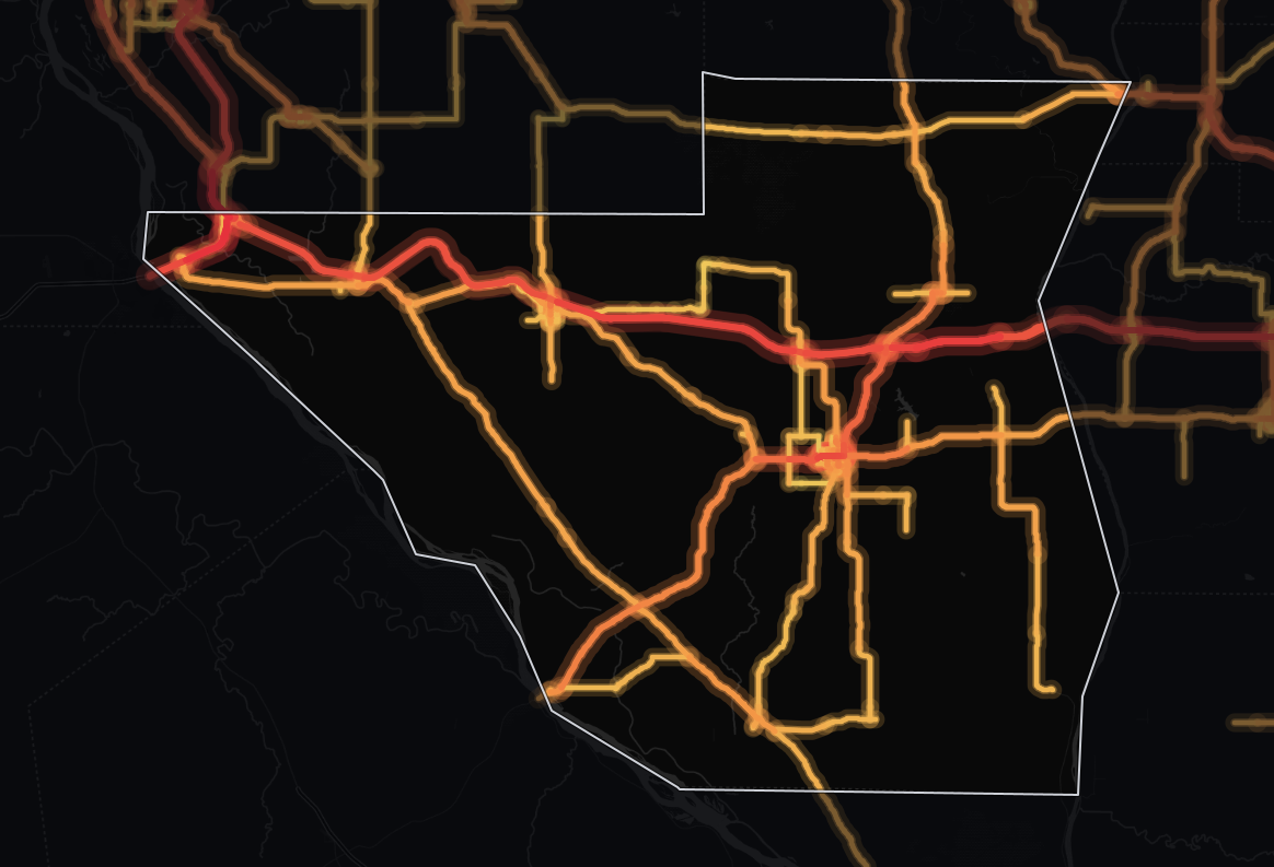 traffic map