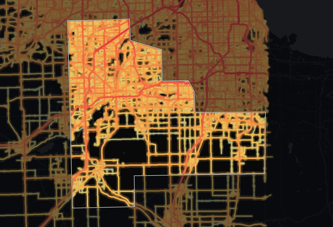 traffic map