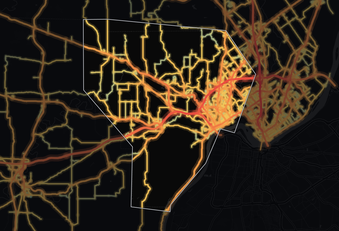 traffic map