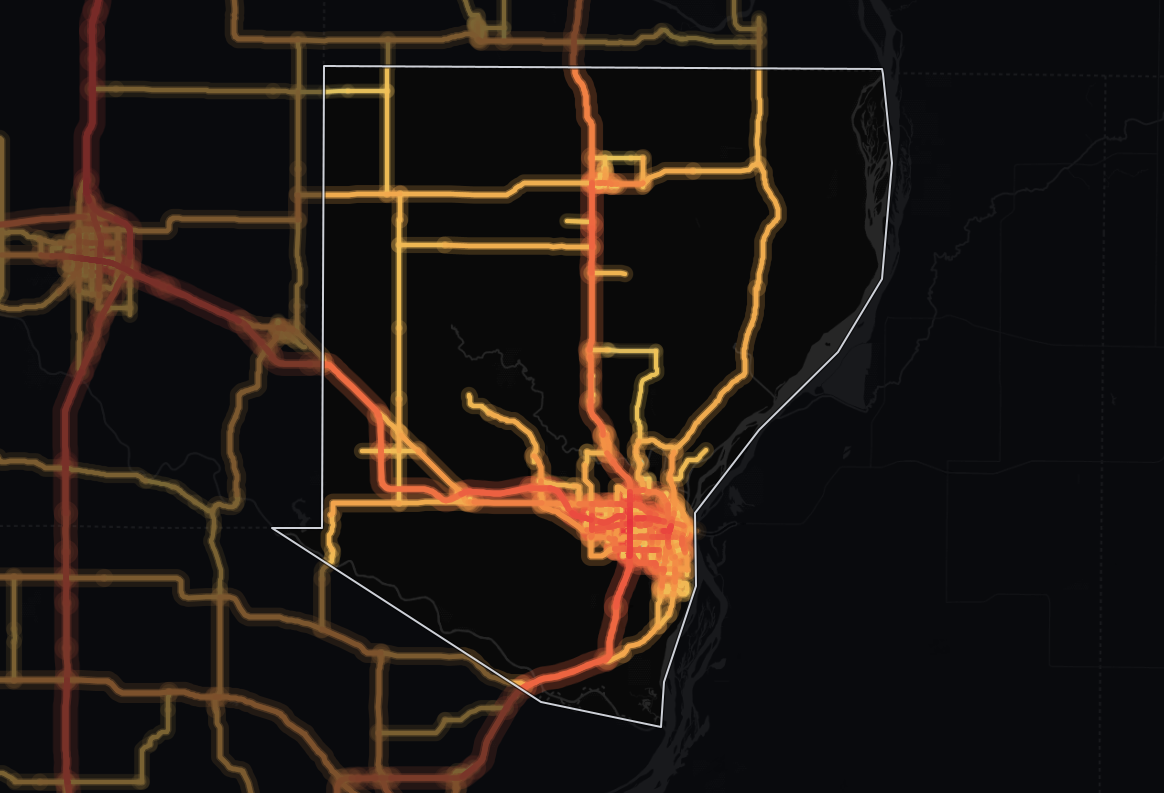 traffic map