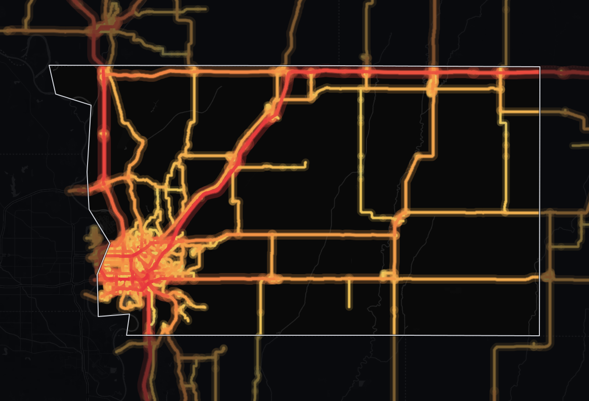 traffic map