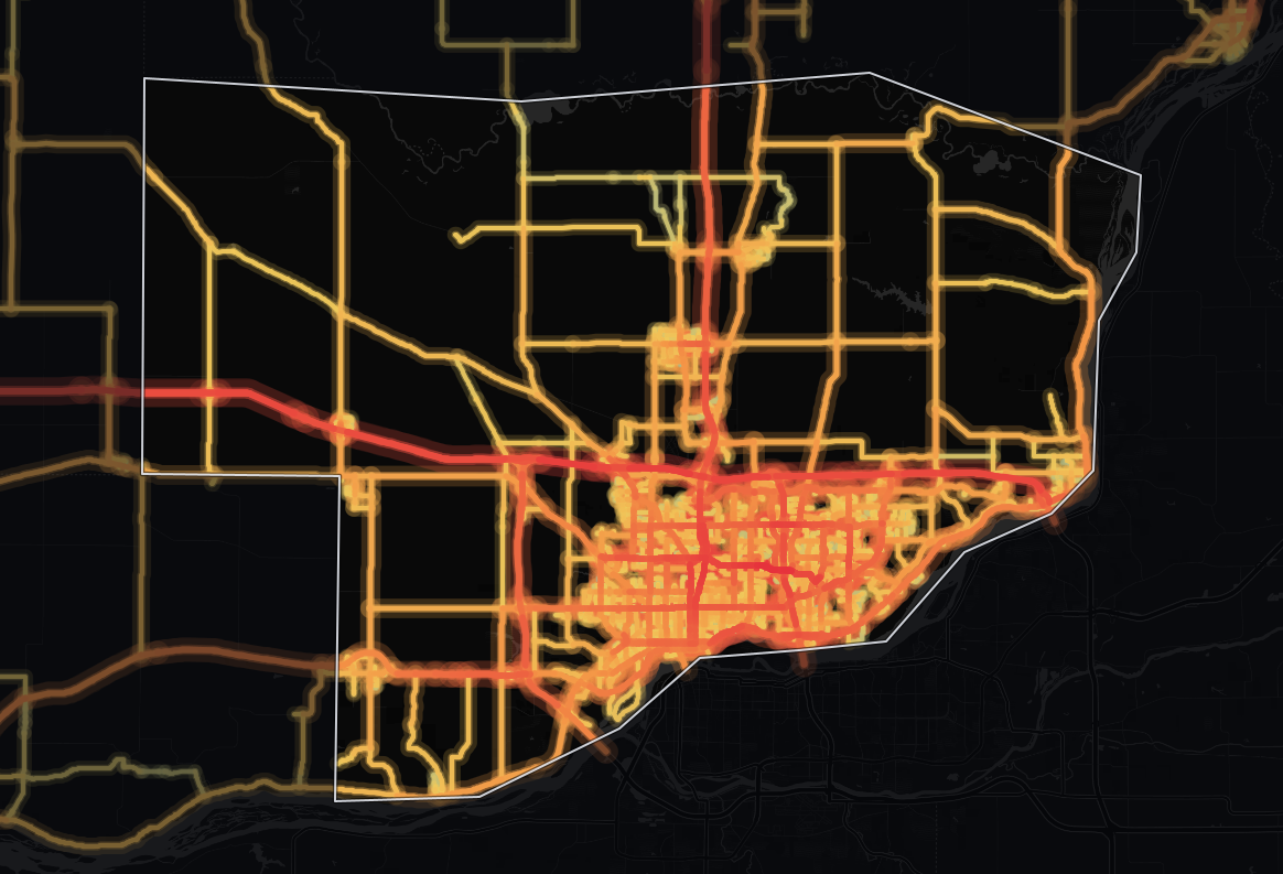 traffic map