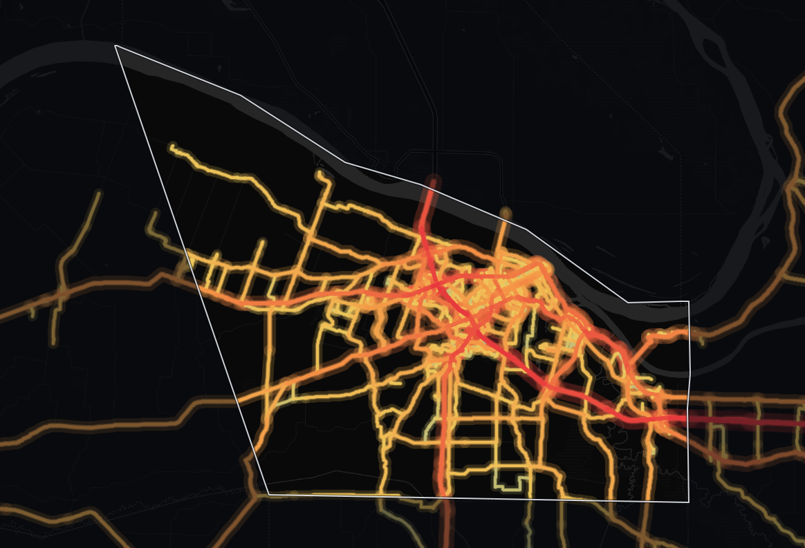 traffic map
