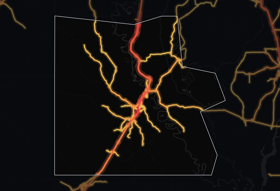 traffic map