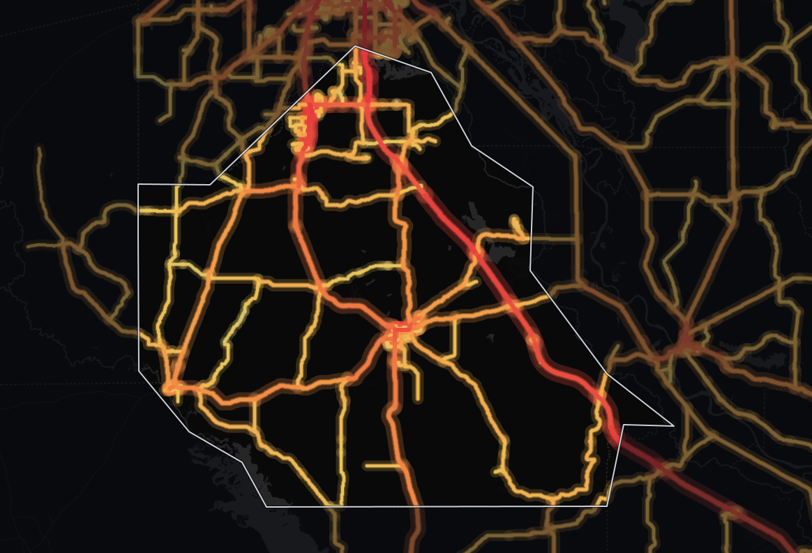 traffic map