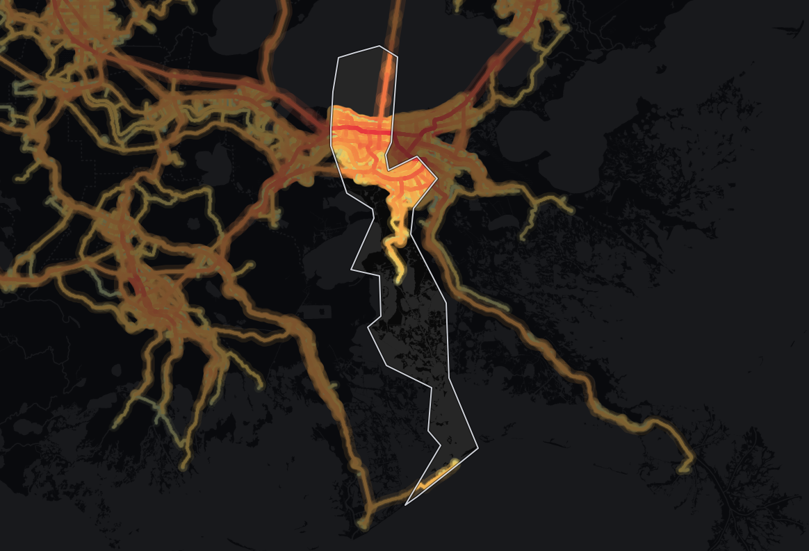 traffic map