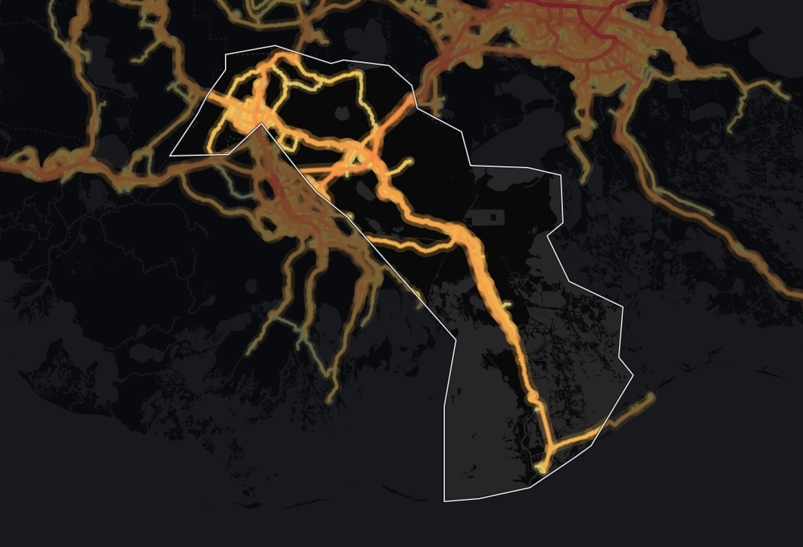 traffic map