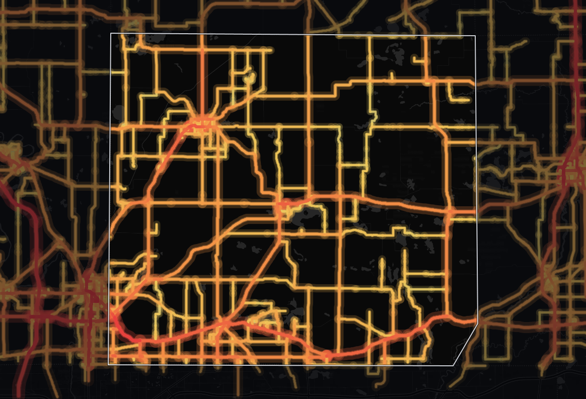 traffic map
