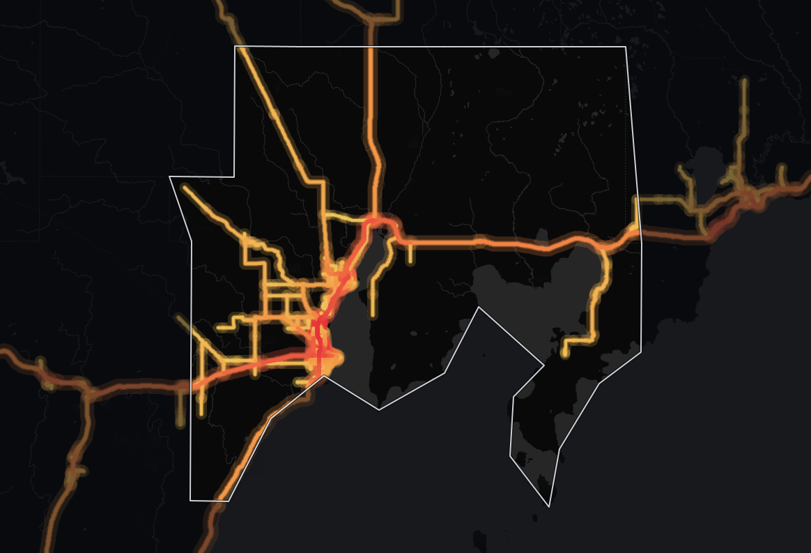 traffic map