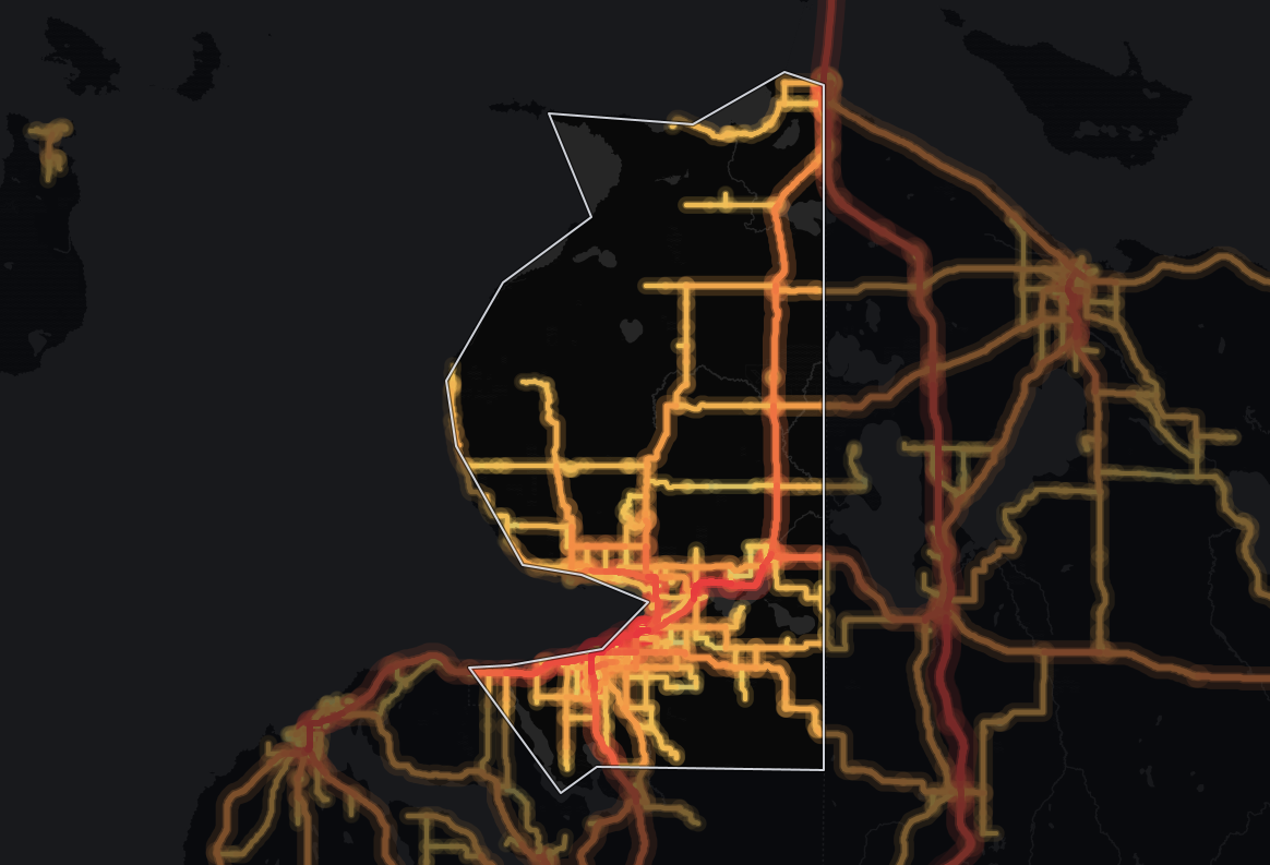 traffic map