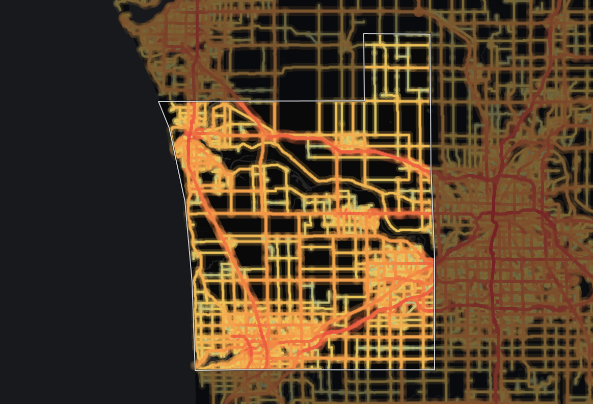 traffic map
