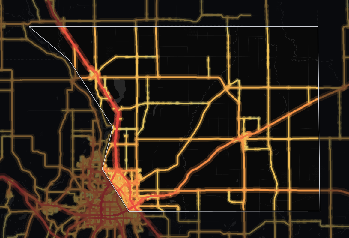 traffic map