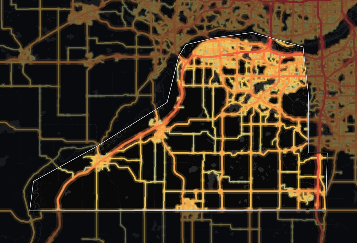 traffic map