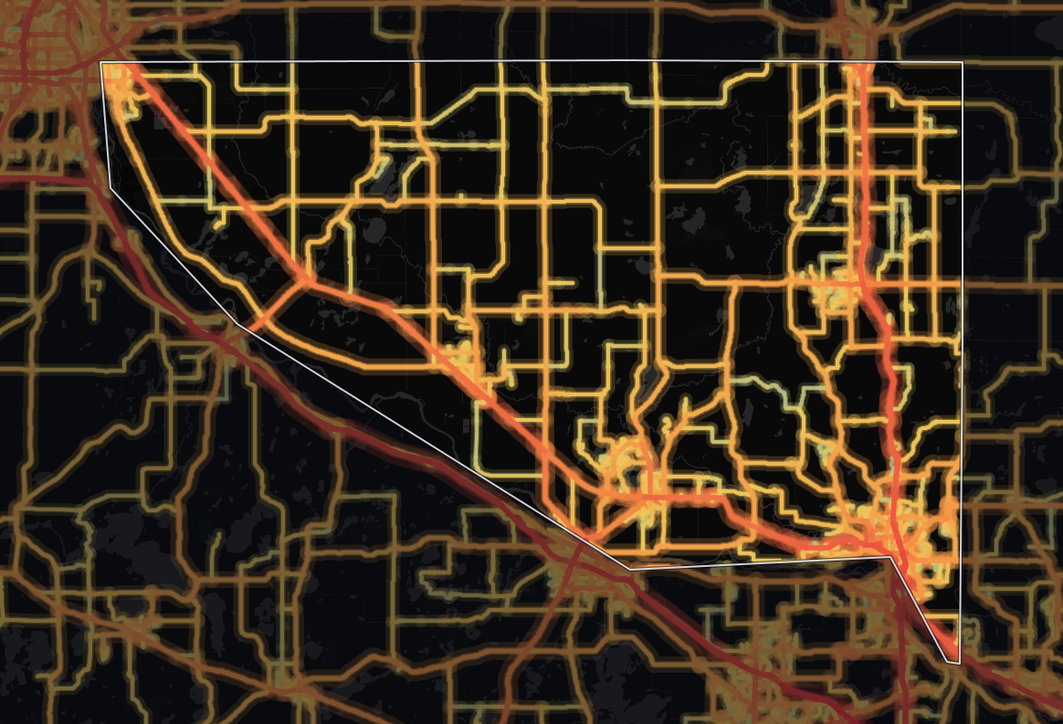 traffic map