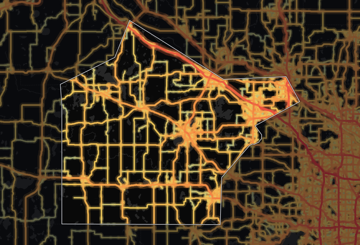 traffic map