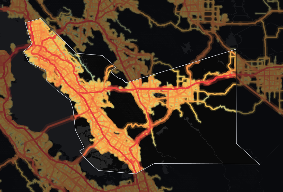 traffic map