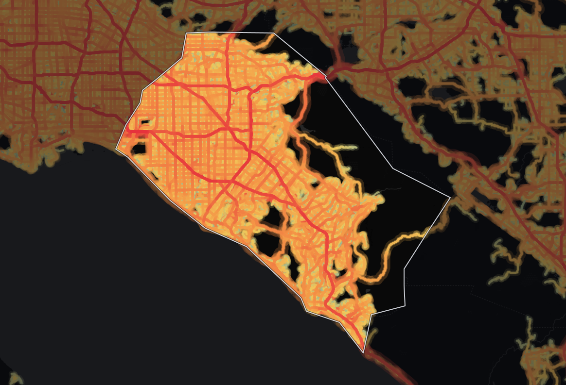 traffic map