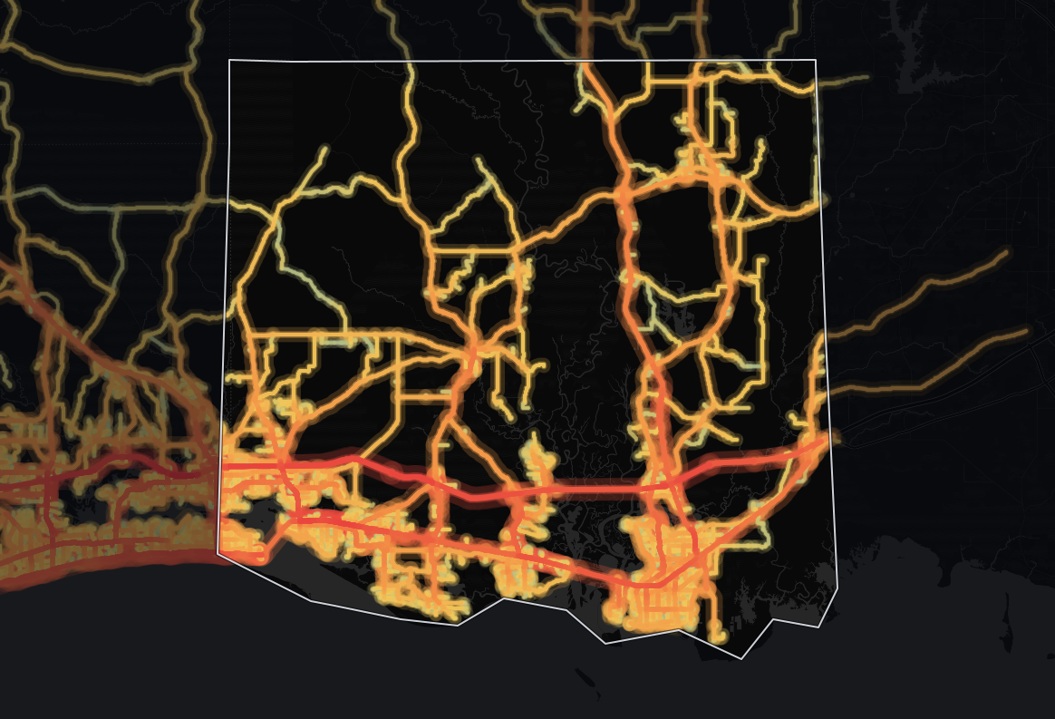 traffic map