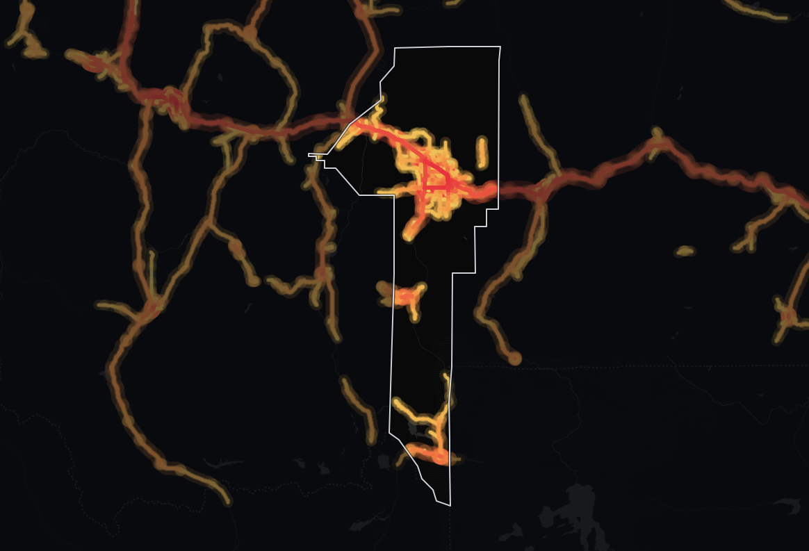 traffic map