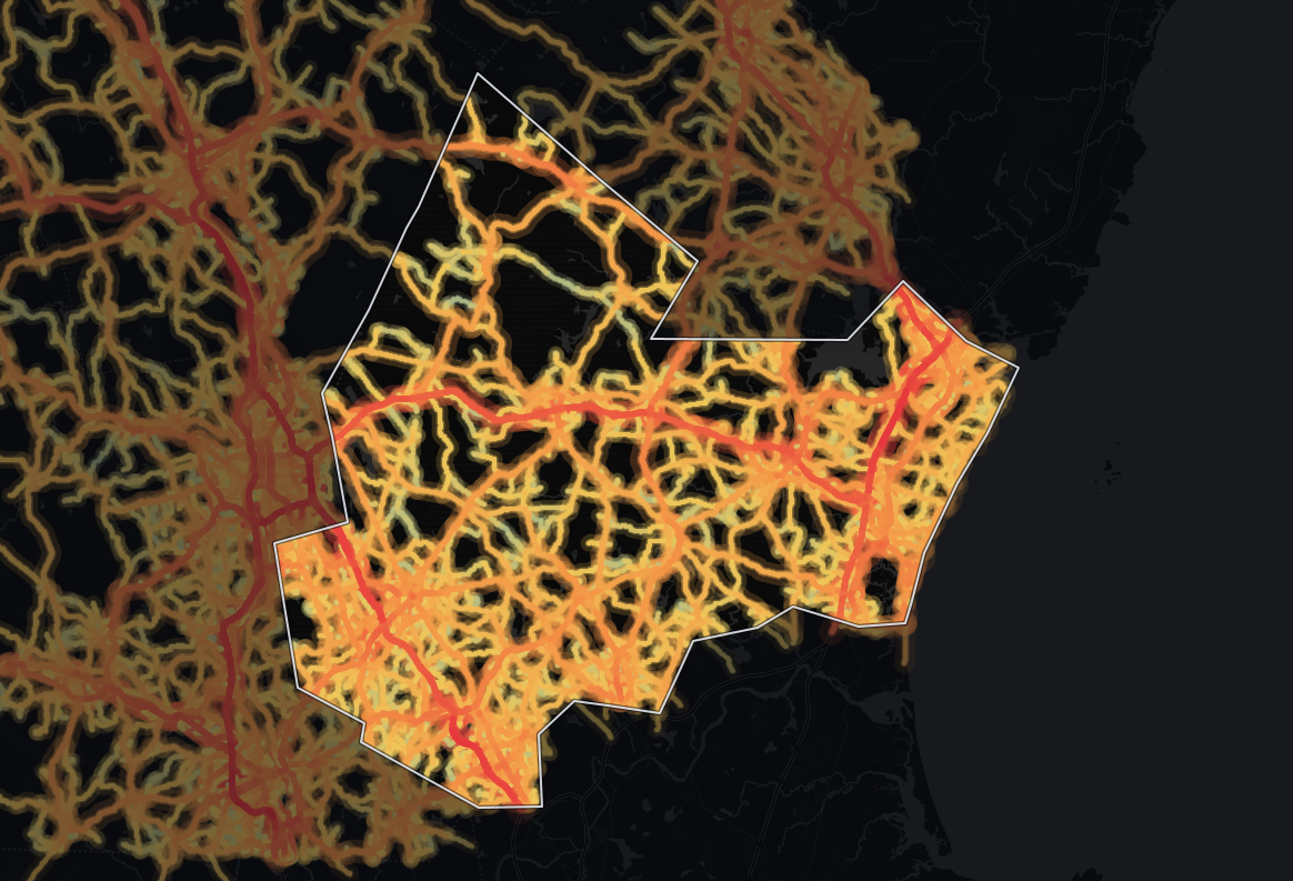 traffic map