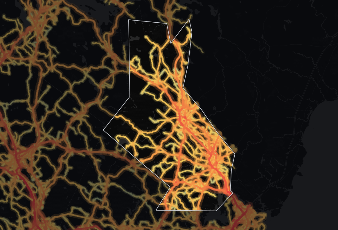 traffic map