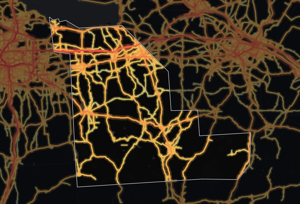 traffic map