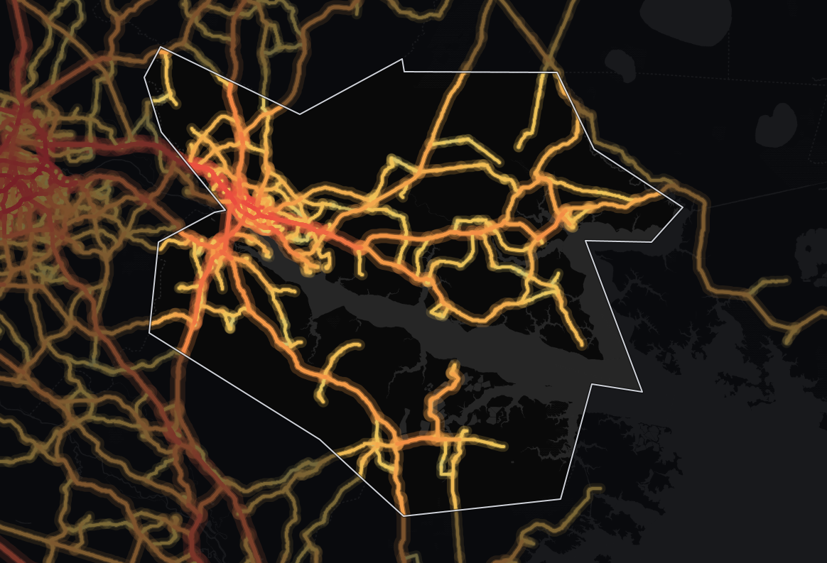 traffic map