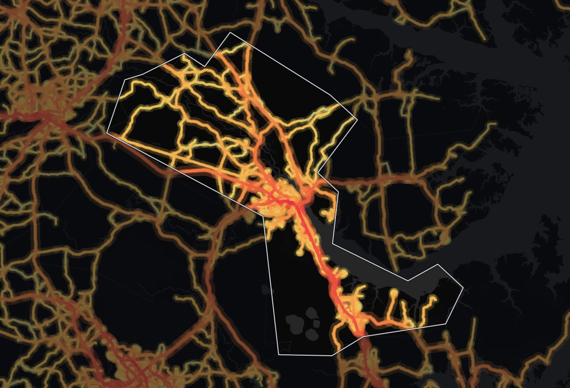 traffic map
