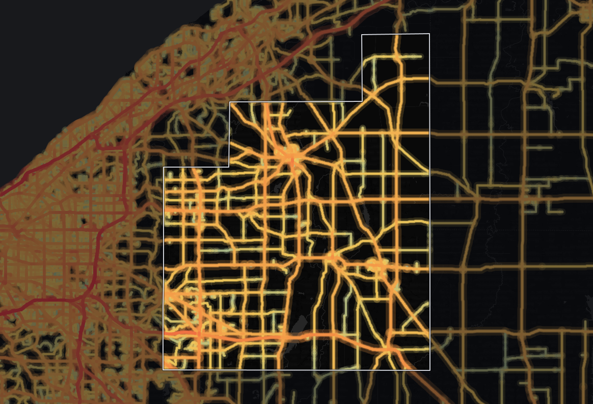 traffic map
