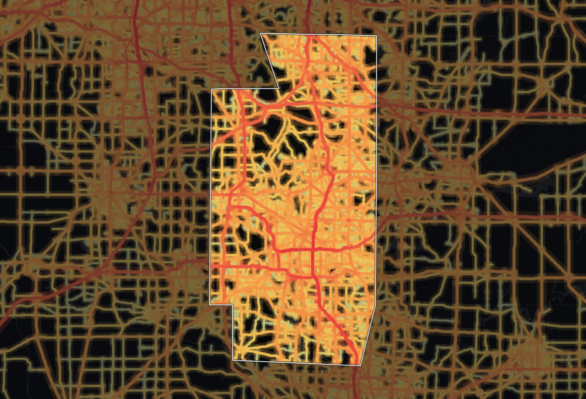 traffic map
