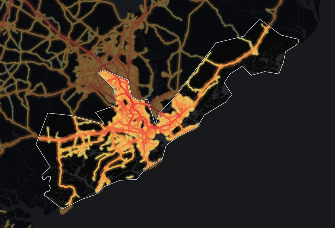 traffic map