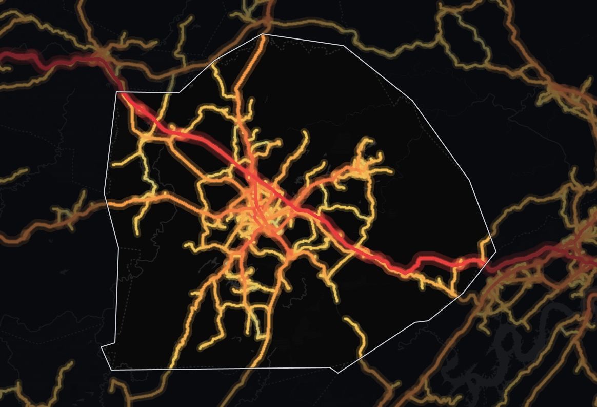 traffic map