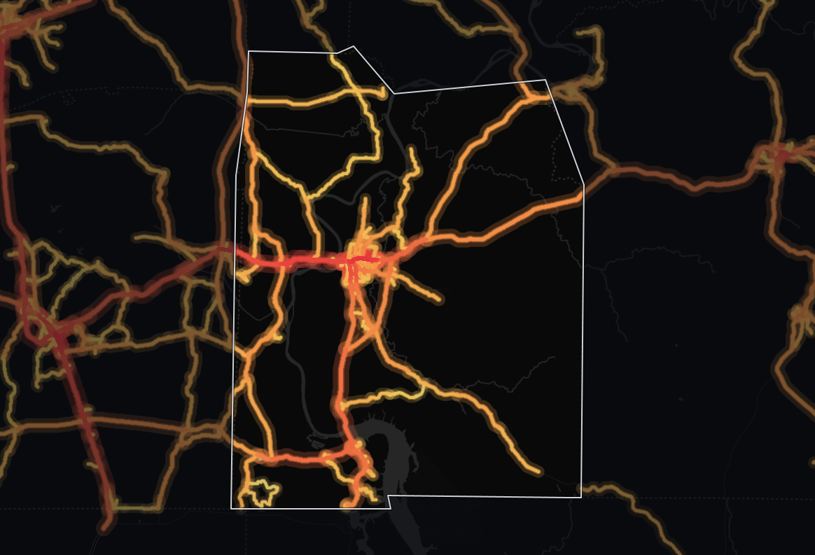 traffic map