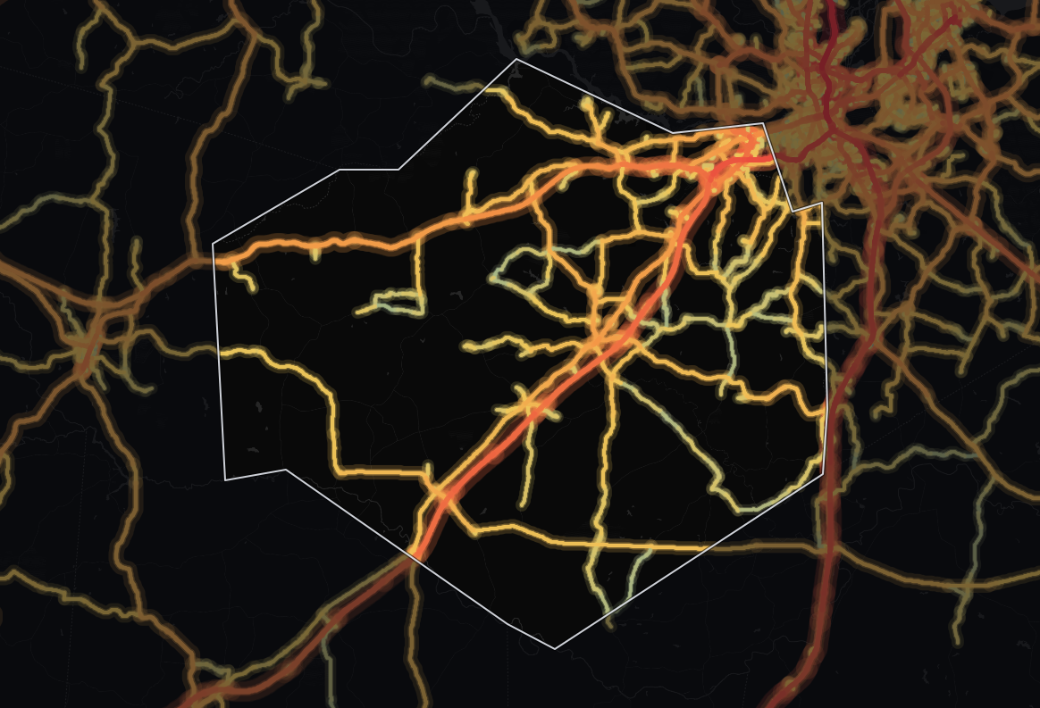 traffic map