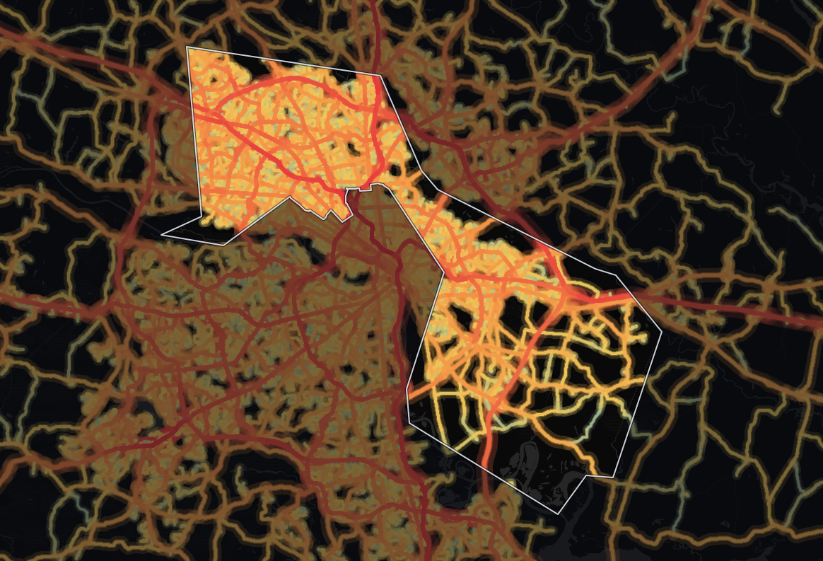 traffic map