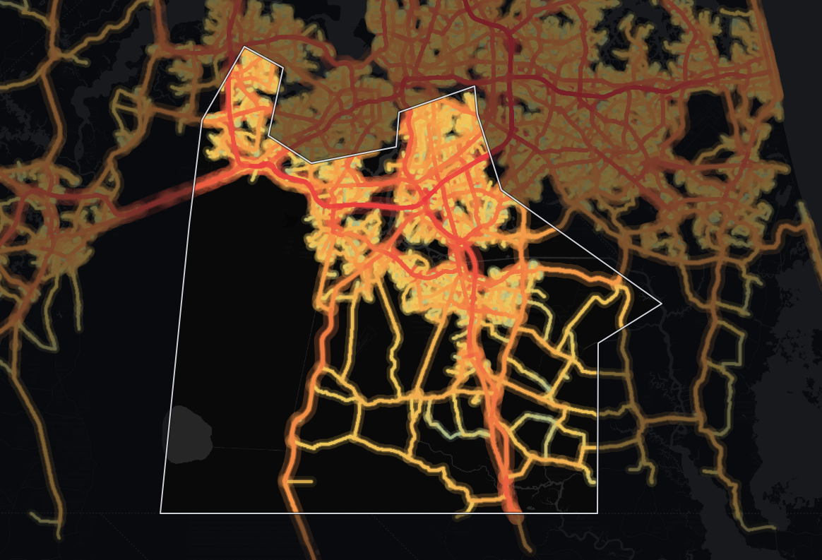 traffic map